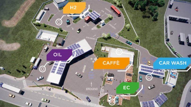 Ecco la prima stazione di rifornimento di idrogeno a Roma