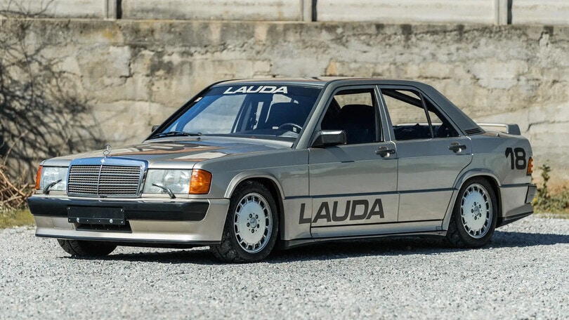 Mercedes, all'asta la 190 2.3 16 guidata da Lauda nel 1984