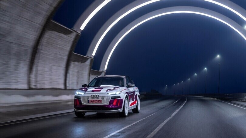 Audi Q6 e-tron, prime immagini in anteprima