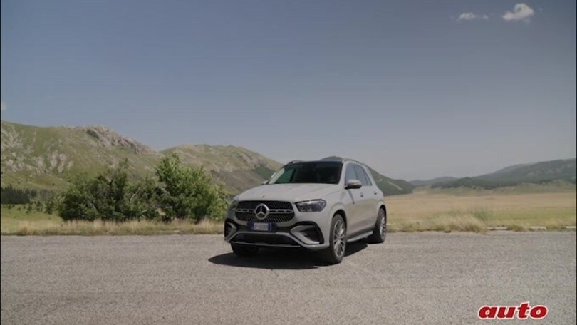 Mercedes GLE, la prova