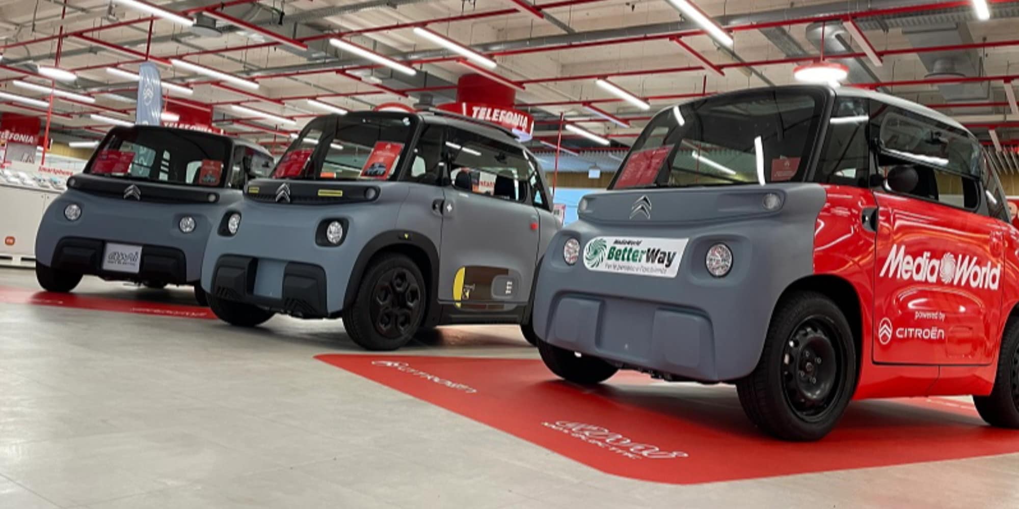 Citroën, con MediaWorld l'acquisto di Ami è sostenibile