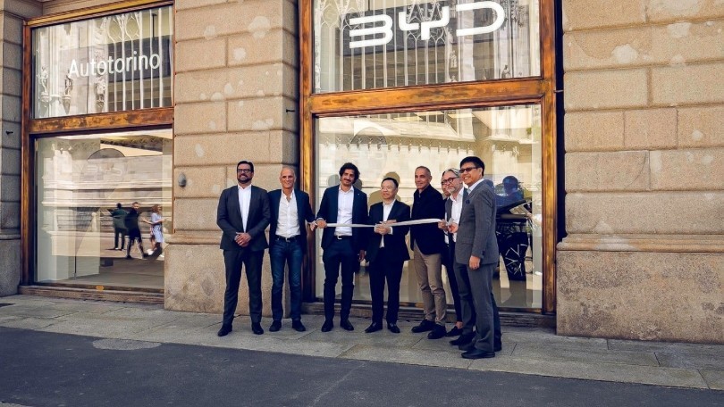 Autotorino e BYD, il nuovo store nel cuore di Milano