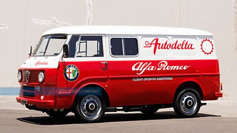 Alfa Romeo F12, all'asta il furgone dedicato al motorsport