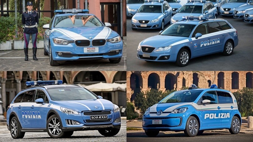Da Subaru a BMW, tutte le auto straniere della Polizia di Stato