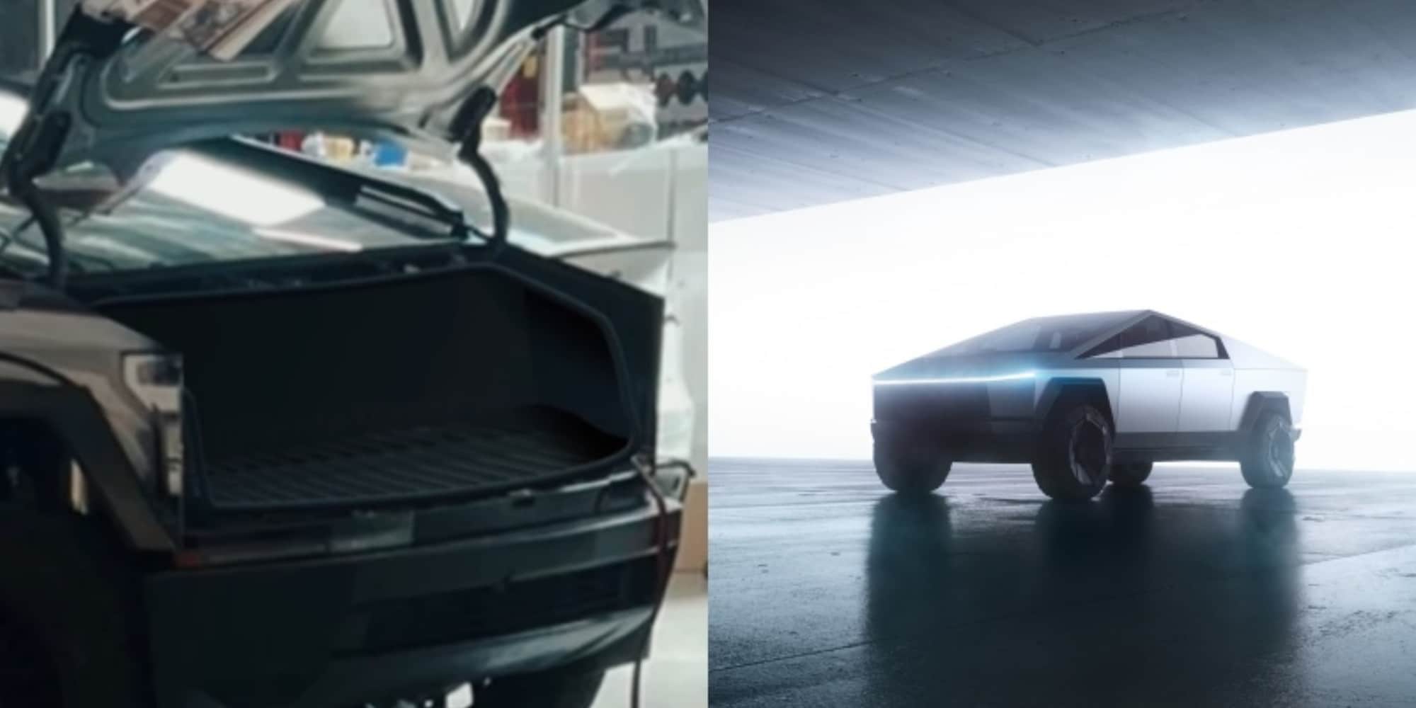 Tesla Cybertruck, dal web spunta il "bagagliaio"