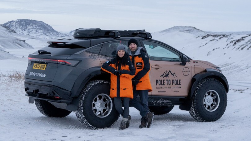 Dal Polo Nord al Polo Sud: 27.000 km con il Suv elettrico