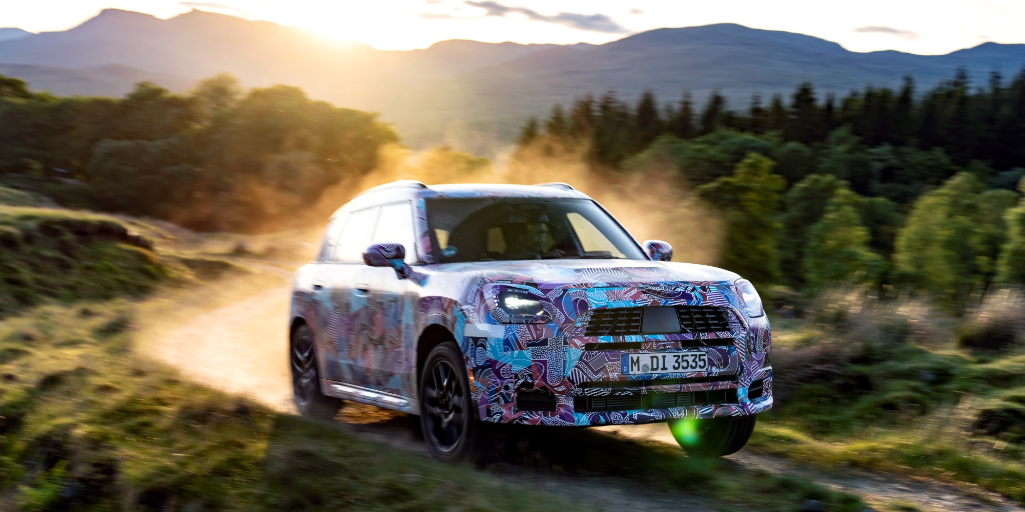 Mini Countryman 2024, inarrestabile sulle Highland scozzesi