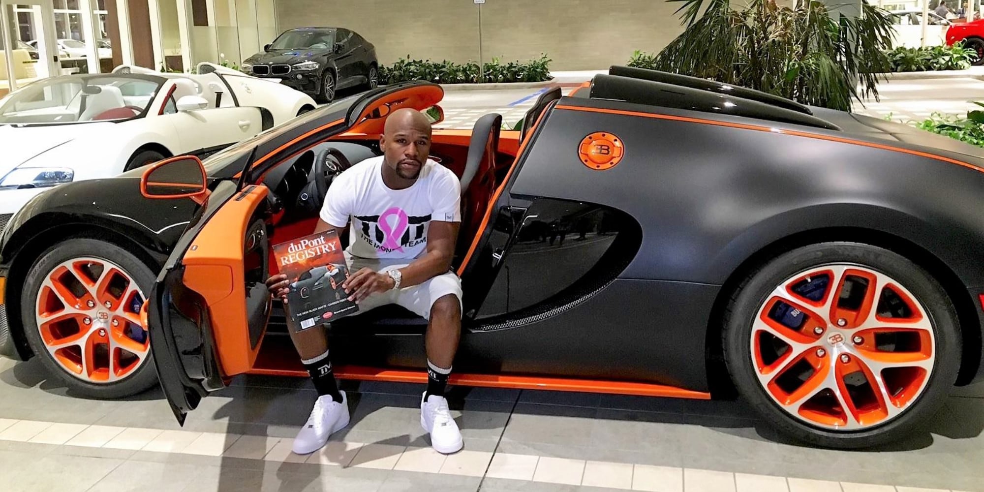 Floyd Mayweather, le auto più esclusive del campione