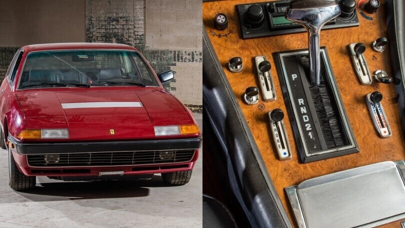 All'asta una Ferrari anni '70 con il cambio automatico