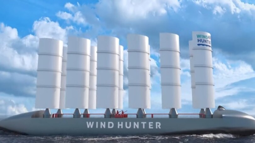 Wind Hunter, la barca a idrogeno per abbattere la CO2
