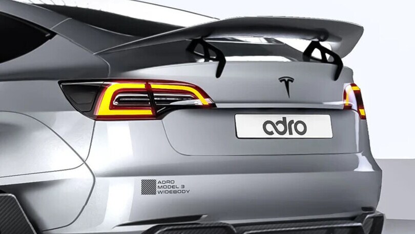 Tesla Model 3 kit widebody by Adro