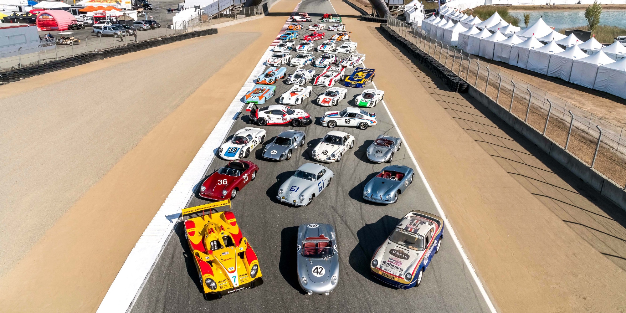 Rennsport Reunion 7, il più grande raduno Porsche a Laguna Seca