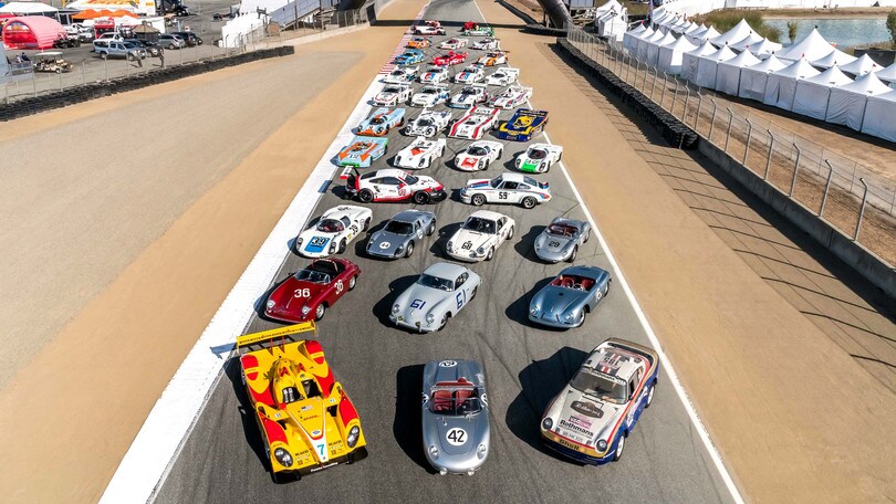 Rennsport Reunion 7, il più grande raduno Porsche a Laguna Seca
