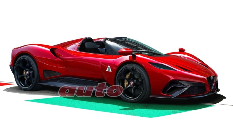 Alfa Romeo, il debutto della supercar è sempre più vicino