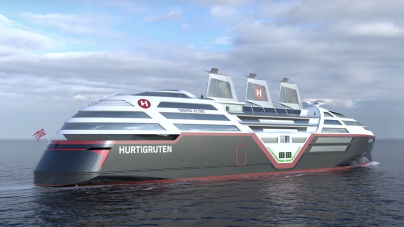 Sea Zero, la crociera è in elettrico e con i pannelli solari