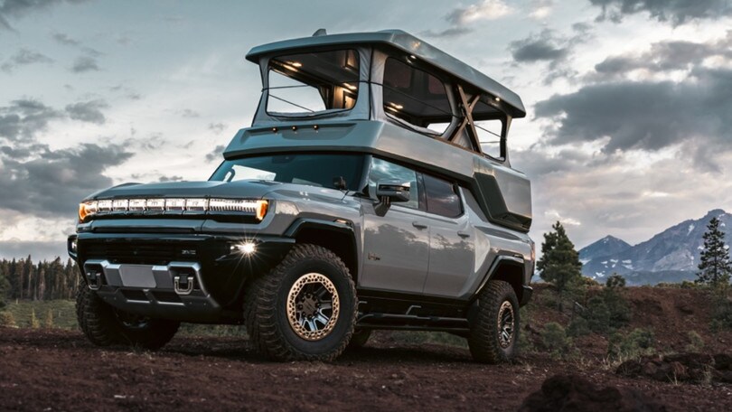 GMC Hummer Earthcruiser, colosso elettrico da campeggio