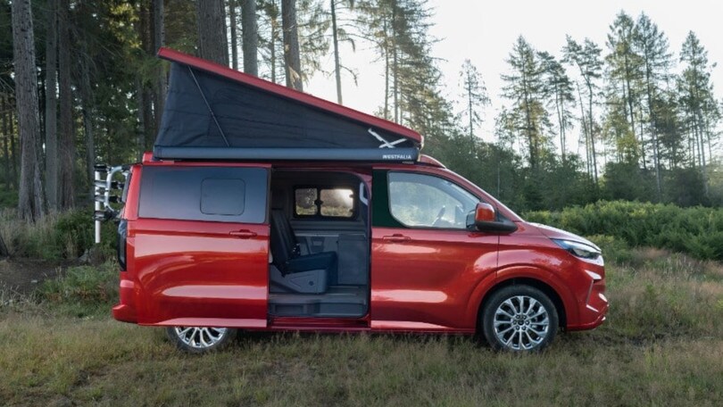 Transit Custom Nugget, Ford elettrifica anche il camper