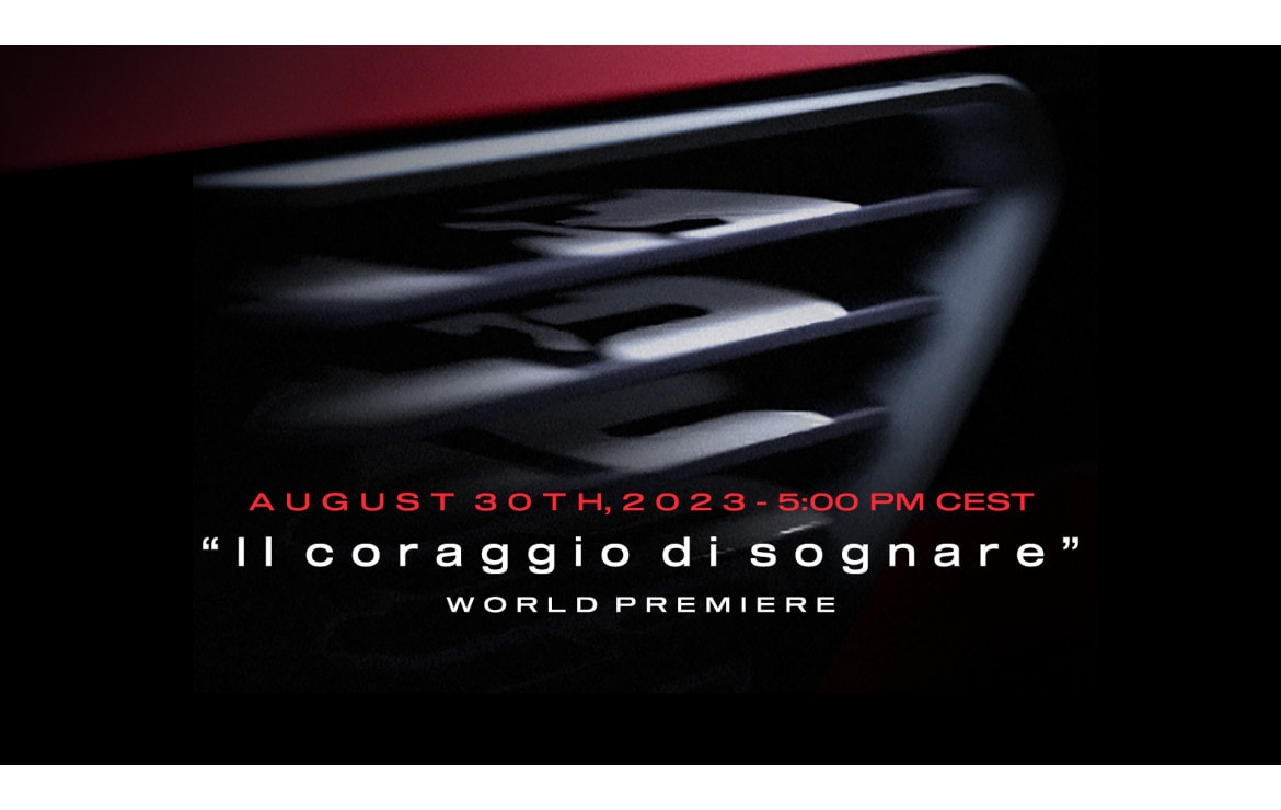 Supercar Alfa Romeo, segui la presentazione in diretta