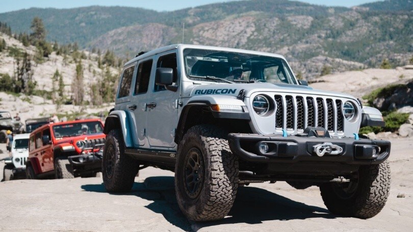 Jeep festeggia i 70 anni sul Rubicon Trail