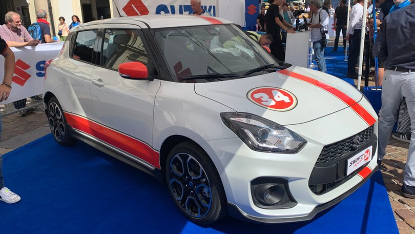 Suzuki, festa a Torino con una Swift Sport Hybrid speciale