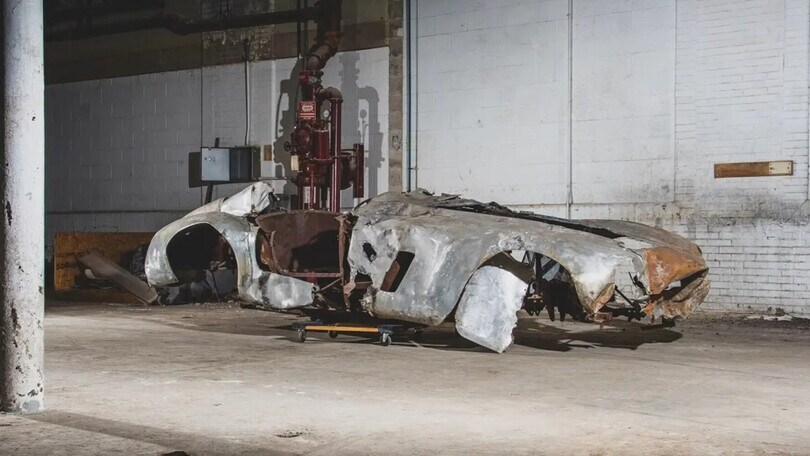 Ferrari distrutta, per il restauro servono altri 2 milioni di euro!