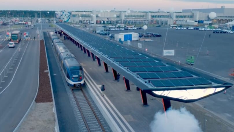 Tesla inaugura il treno per la Gigafactory di Berlino: ma è a Diesel?