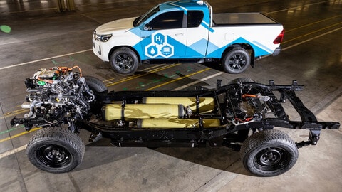 Toyota Hilux a idrogeno