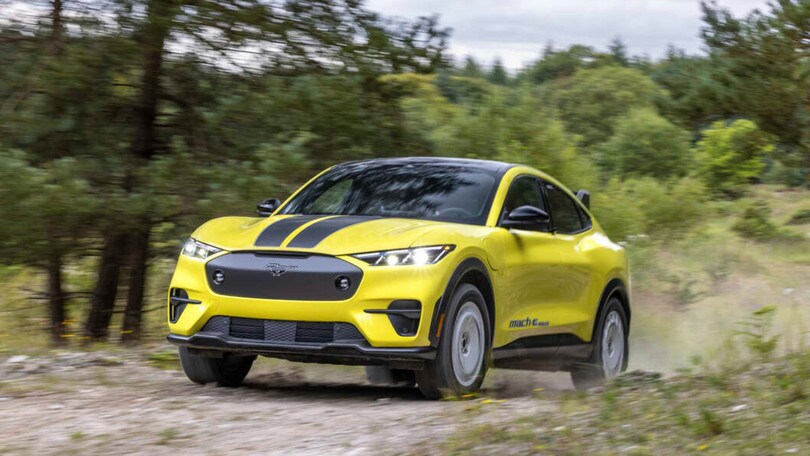 Ford Mustang Mach-E Rally, l'off-road in elettrico
