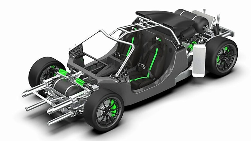 WAE Technologies, nuova piattaforma per supercar a idrogeno