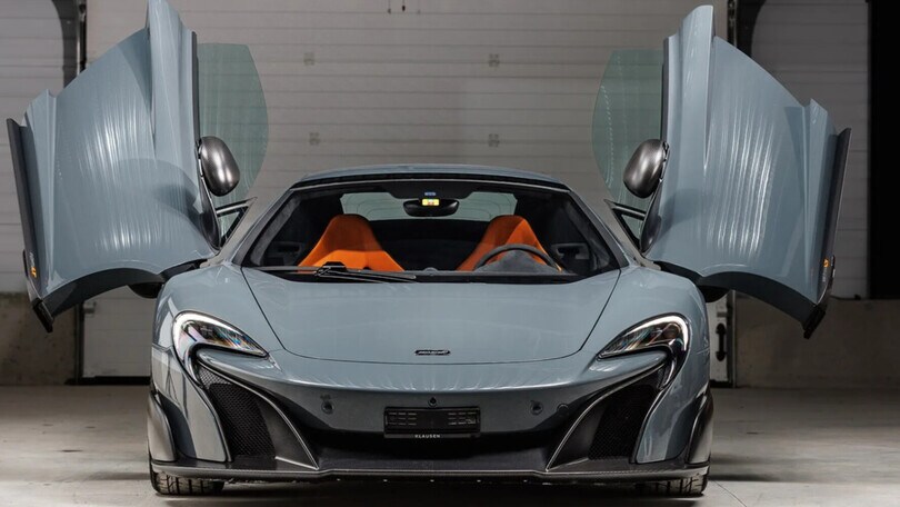 All'asta la McLaren 675LT di Sebastien Loeb