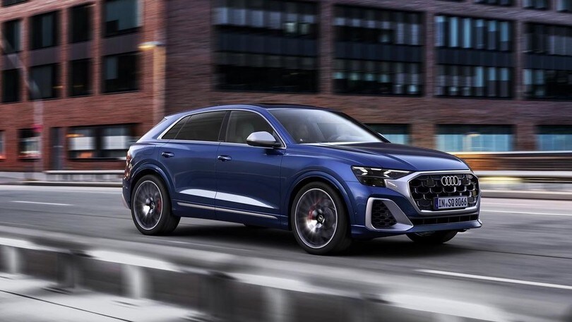 Audi Q8 restyling, i prezzi in Italia: i fari laser sono optional