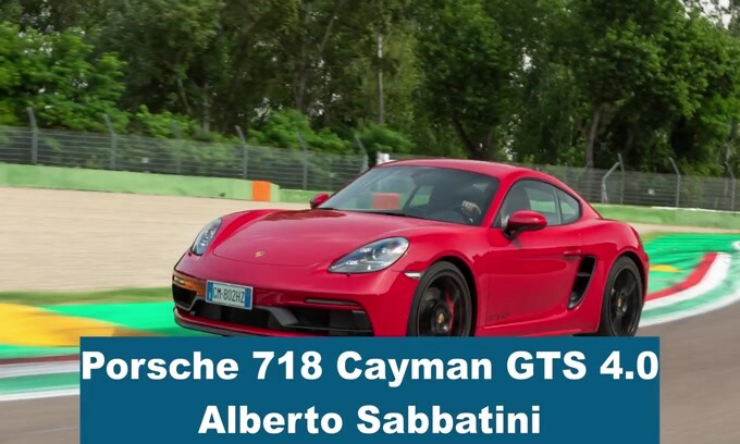 Porsche 718 Cayman GTS, hotlap