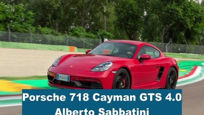 Porsche 718 Cayman GTS, hotlap