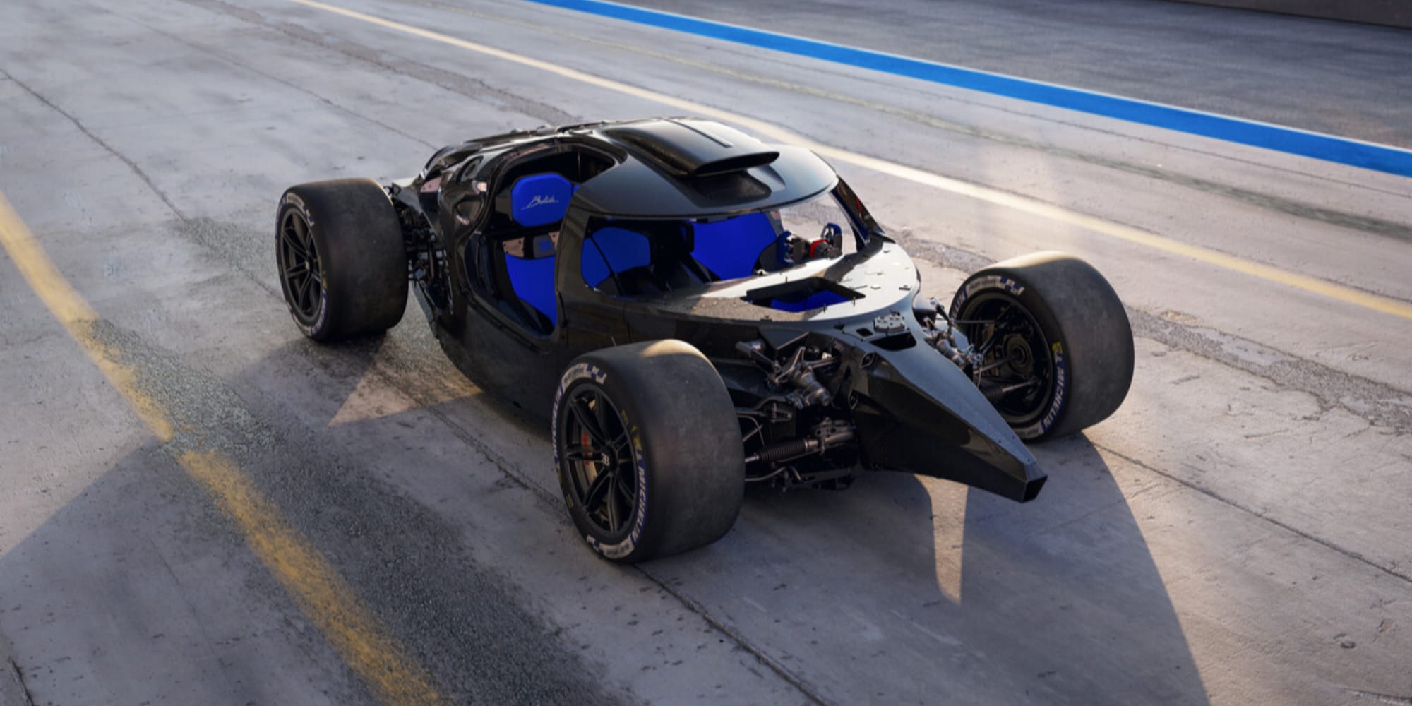 Bugatti, ecco com'è fatta la Bolide