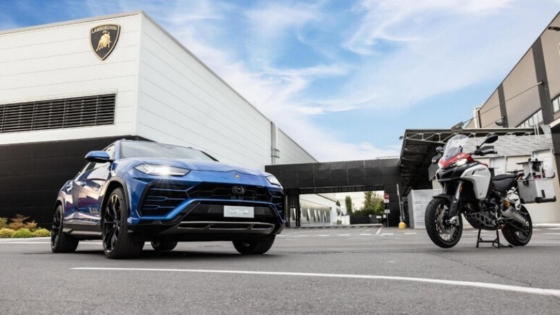 Lamborghini: insieme a Ducati per il sistema di comunicazione auto-moto
