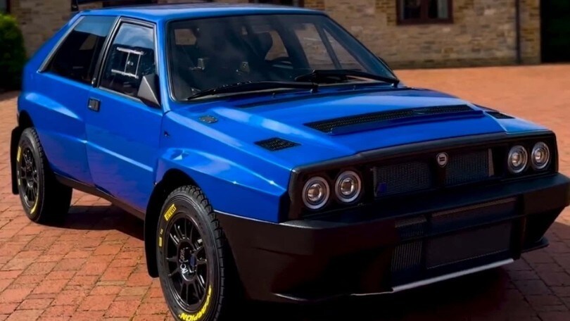 Lancia Delta Safarista scatenata in pista
