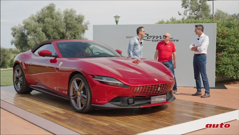 Ferrari Roma Spider, l'intervista a Flavio Manzoni ed Enrico Galliera