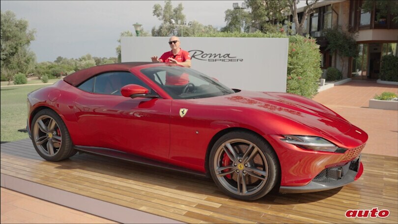 Ferrari Roma Spider, la prova della scoperta da 620 cavalli