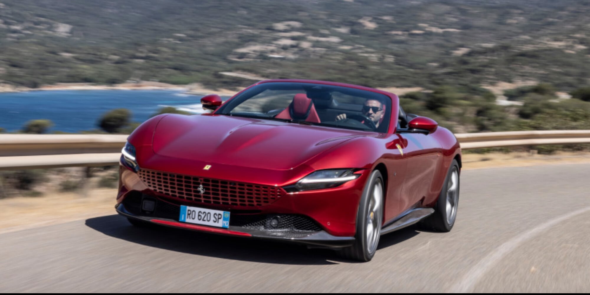 Ferrari Roma Spider, il primo test della spider che è una svolta