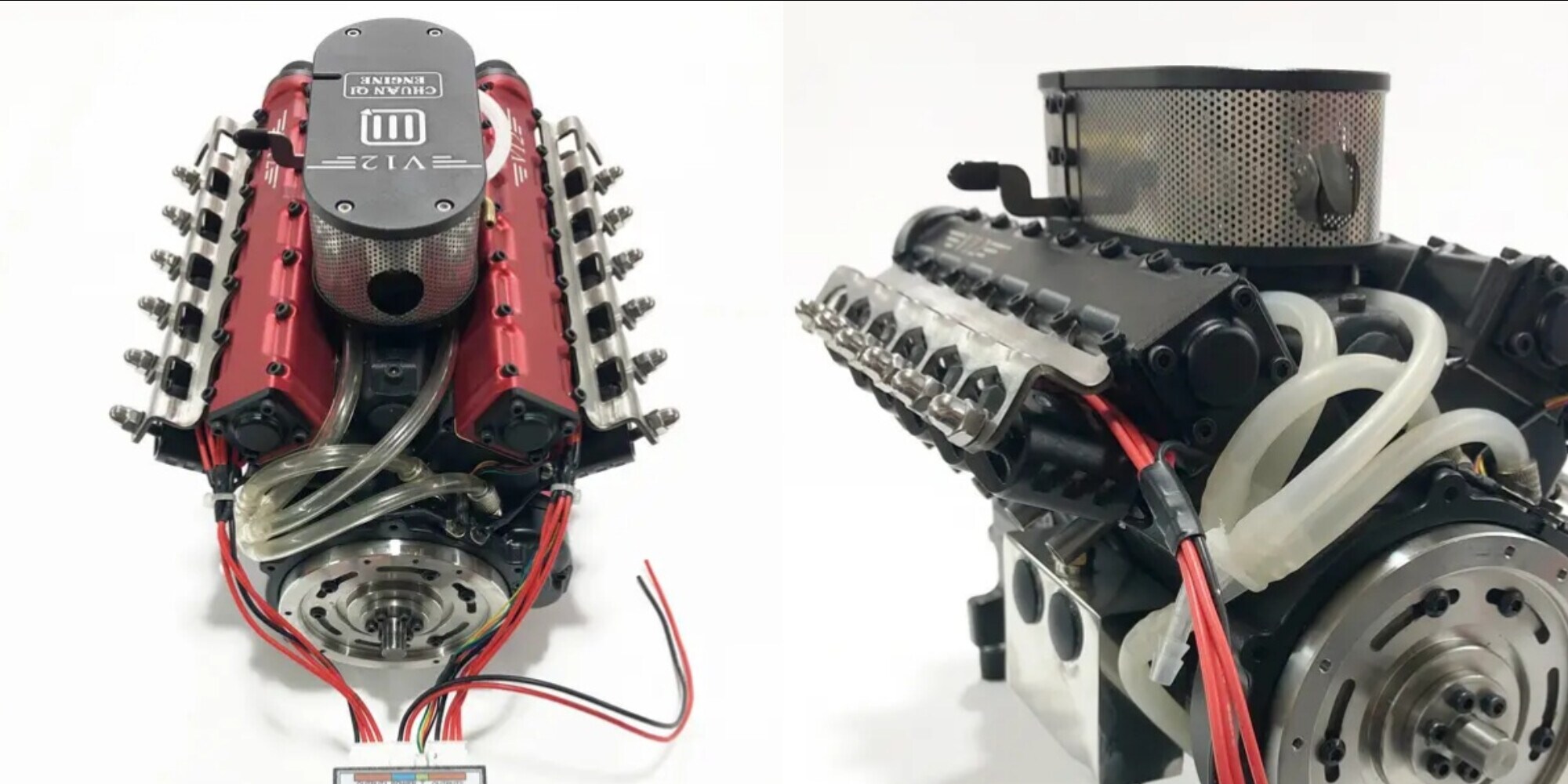 Youtuber si costruisce in casa un V12 da 50 cc!