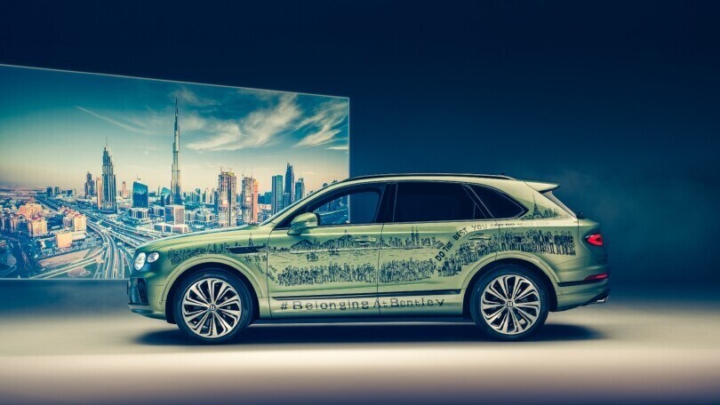 Bentley celebra la diversità con la Belonging Bentayga