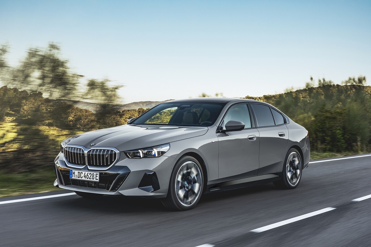 BMW i5, la prova