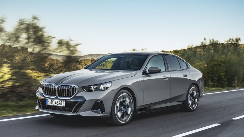 BMW i5, la prova