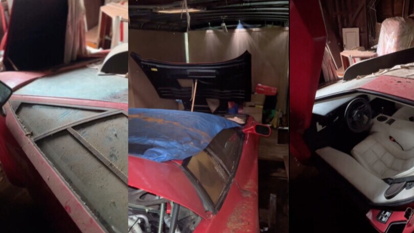 Influencer trova il container delle meraviglie con Ferrari e Lamborghini costosissime