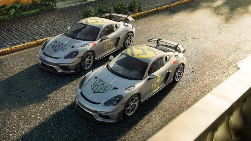 Porsche 718 Cayman GT4 RS, due esemplari celebrano la Carrera Panamericana: tutte le foto