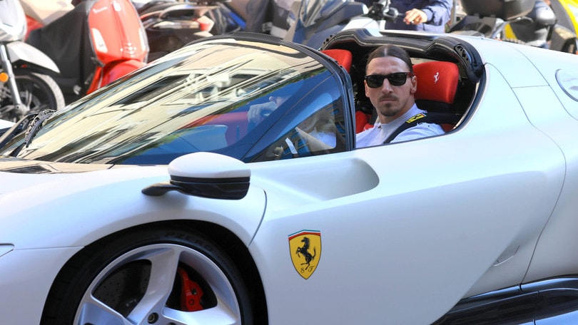 Zlatan Ibrahimovic, passione rossa: le Ferrari del campione