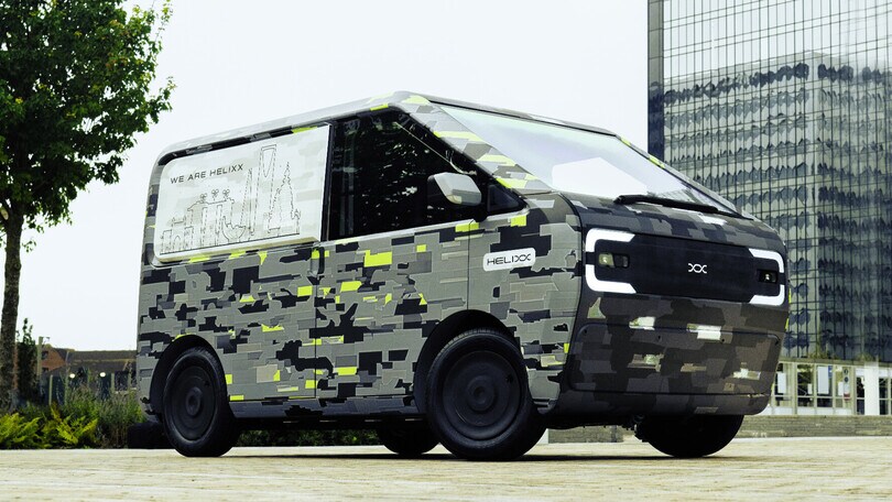 Helixx, minivan elettrico compatto e sostenibile