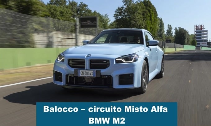 BMW M2, la prova in pista