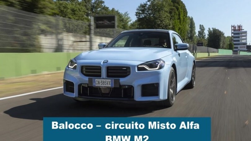 BMW M2, la prova in pista
