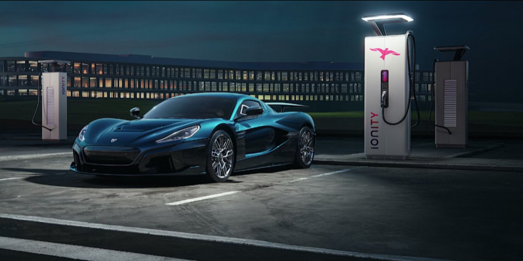 Rimac Nevera, 8 anni di ricarica gratis con Ionity